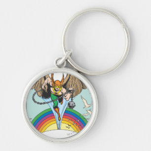 Hawkman Flies Thru Sky Sleutelhanger