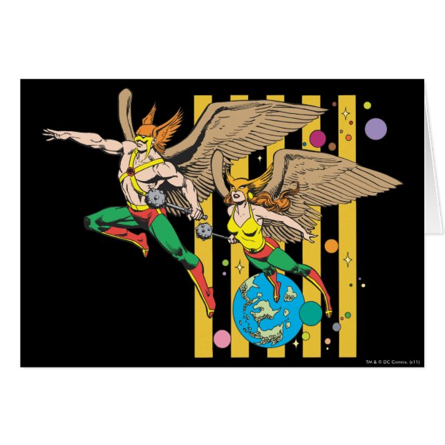 Hawkman & Hawkwoman (Devant horizontal)