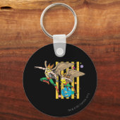 Hawkman & Hawkwoman Sleutelhanger (Voorkant)