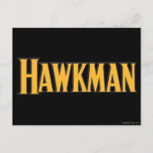 Hawkman-Logo Briefkaart (Voorkant)