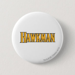 Hawkman Logo Ronde Button 5,7 Cm