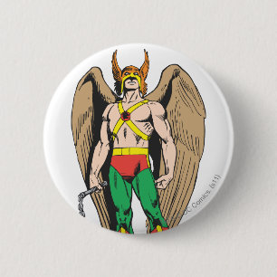 Hawkman Ronde Button 5,7 Cm