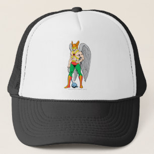 Hawkman Standing Pose Trucker Pet