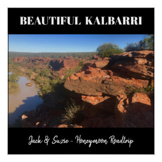 Hawks Head, Kalbarri Perfect Poster