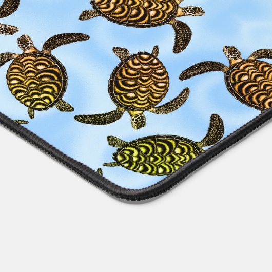 Hawksbill Zee Turtle Ocean Bureaumat (Hoek)