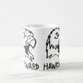 Hawkward - Awkward Hawk Pun Koffiemok (Center)