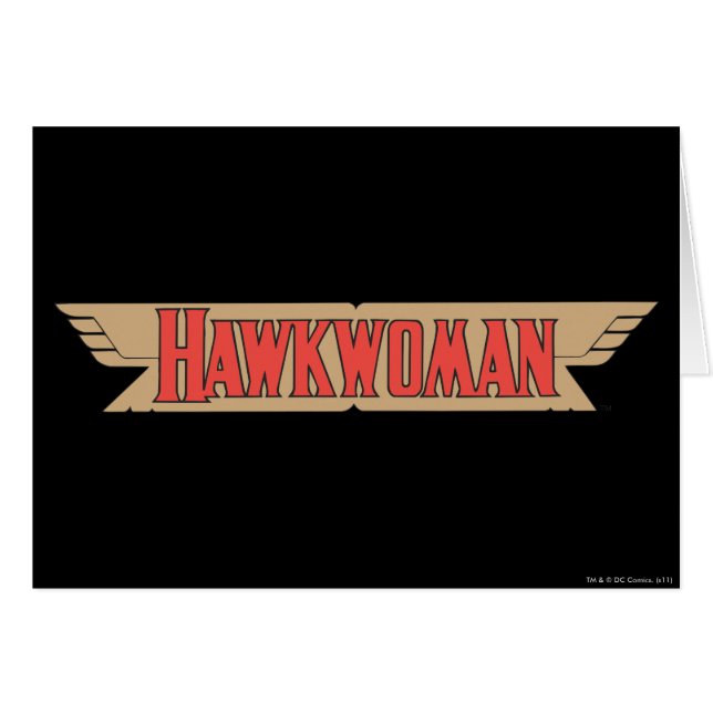 Hawkwoman Logo (Voorkant Horizontaal)