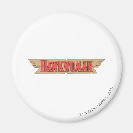 Hawkwoman Logo Magneet (Voorkant)