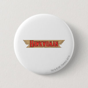 Hawkwoman Logo Ronde Button 5,7 Cm