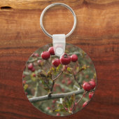 Hawthorn Berries Sleutelhanger (Voorkant)