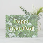 Hawthorn en fleurs Bonne invitation au Mai (Debout devant)