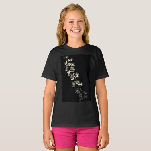Hawthorn Flowers gcnm T-shirt (Voorkant volledig)