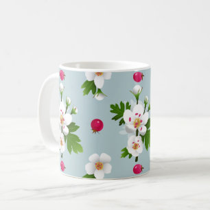 Hawthorn Flowers Koffiemok