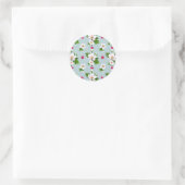 Hawthorn Flowers Ronde Sticker (Tas)