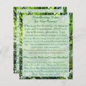 Hawthorn & Oak Handfasting Program met notities (Voorkant / Achterkant)