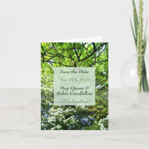 Hawthorn & Oak Handfasting Save the Date Notitieka