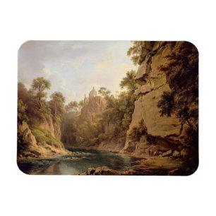 Hawthornden Castle, nabij Edinburgh, c.1820-22 (ol Magneet