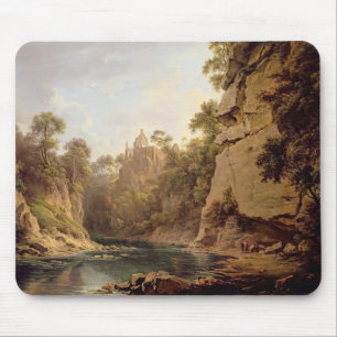 Hawthornden Castle, nabij Edinburgh, c.1820-22 (ol Muismat