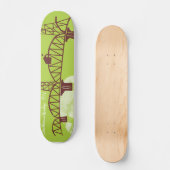 Hawthorne Bridge, PDX Skateboard (Voorkant)