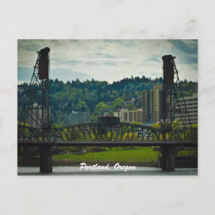Hawthorne Bridge - Portland, Oregon, Verenigde Sta Briefkaart