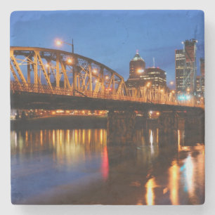 Hawthorne Bridge Stenen Onderzetter