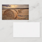 Hay Bail Farmer AG Agriculture Visitekaartje (Voorkant / Achterkant)
