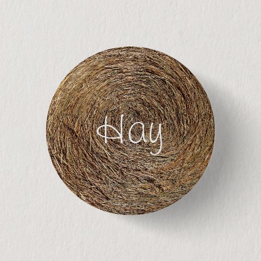 Hay Bale Button (Voorkant)