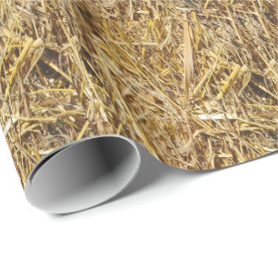 Hay Bale Wrapping Paper Cadeaupapier