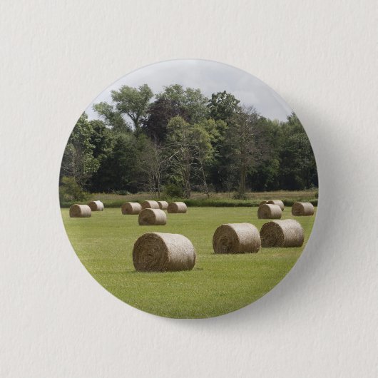 Hay bales ronde button 5,7 cm (Voorkant)