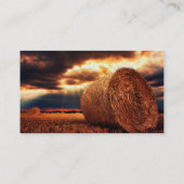 Hay Bales Visitekaartje (Achterkant)