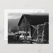 Hay Barn Briefkaart (Voorkant / Achterkant)