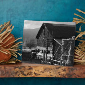 Hay Barn Fotoplaat (Zijkant)