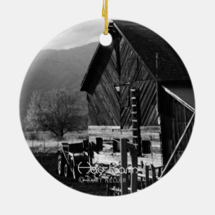 Hay Barn Keramisch Ornament