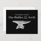  Hay-Budden Anvil Briefkaart (Voorkant / Achterkant)