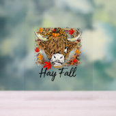 Hay Fall Highland Cow Leopard Thanksgiving Heifer (Neutre)