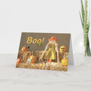 Hay Girl-Boo-Kaart Kaart
