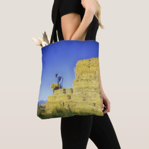 Hay Hauling Boerderij Ranch Cowboy Cowgirl Canvas Draagtas