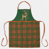 Hay Oude Originele Tartan Kerstmis Schort (Voorkant)