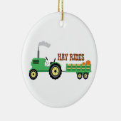 Hay Rides Keramisch Ornament (Rechts)