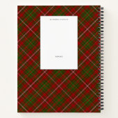 Hay Scottish Clan Tartan Pset Pattern Notitieboek (Achterkant)