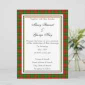 Hay Scottish Wedding Invitation Kaart (Staand voorkant)