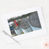 Hay Snowman Sticker (Envelop)