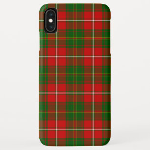Hay tartan red green plaid iPhone XS max hoesje