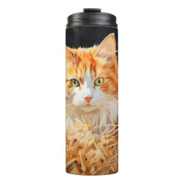 "Hay There Kitten Tumbler - Schattige & Leuk Katte Thermosbeker