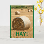 HAY! Vrolijk kerstfeest Kaart (Gele Bloem)