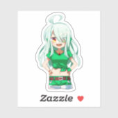 HayaTikaze's sticker ④haha! シール (Feuille)