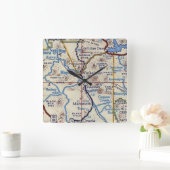 Hayden Arizona  Map Vierkante Klok (Huis)