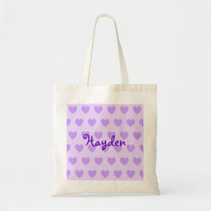 Hayden in Paars Tote Bag