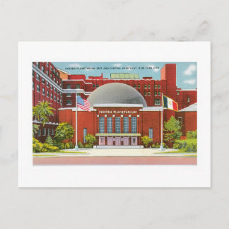 Hayden Planetarium, New York City Briefkaart