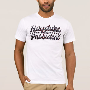 Hayduke voor President  Floral T-shirt